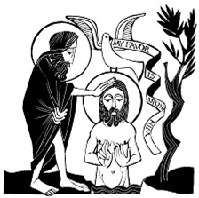art baptism of Lord
