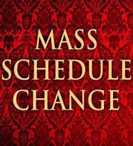 New Mass times